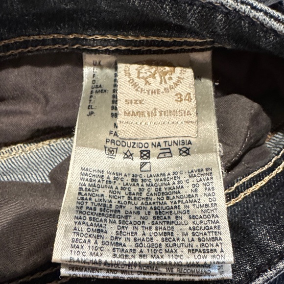 Men's Blue Jeans - Picture 9 of 9